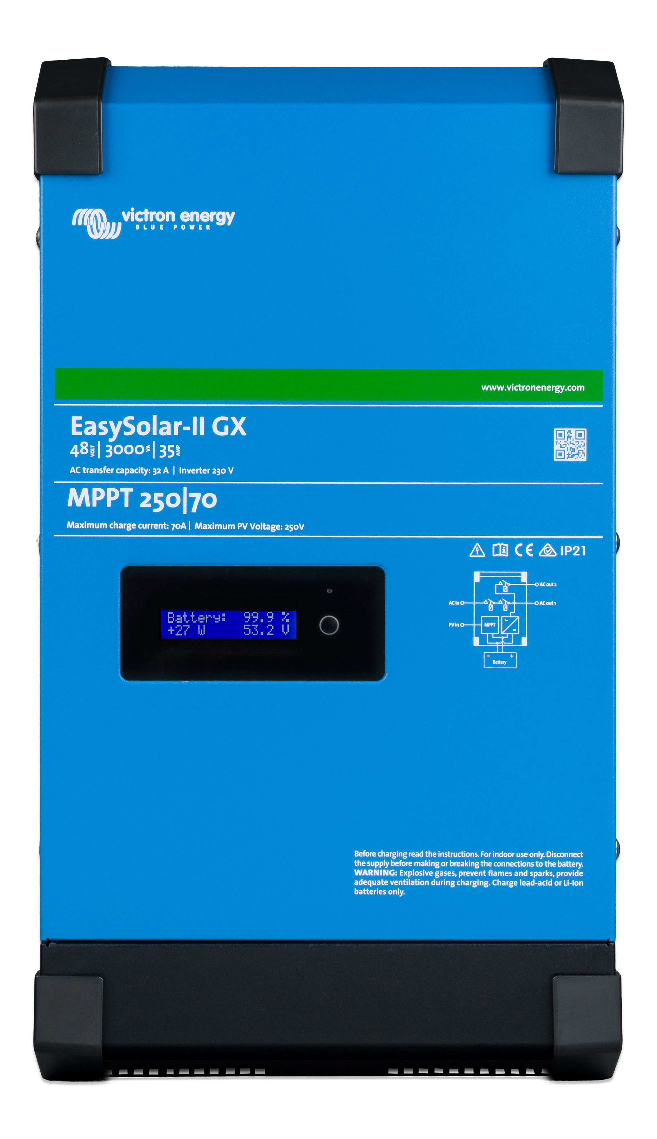 EasySolar-II 24/3000/70-32 MPPT 250/70 GX