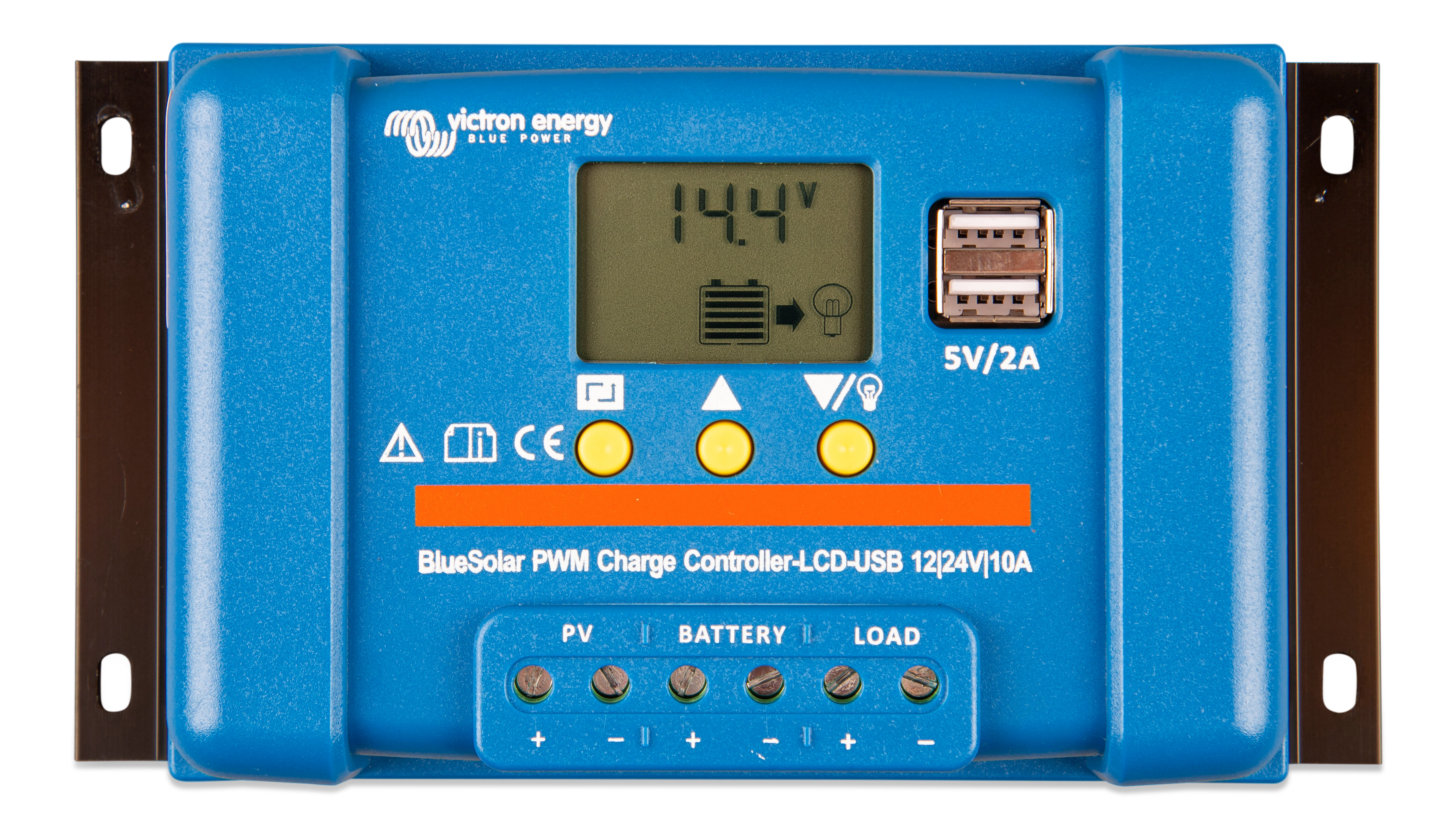 BlueSolar PWM-LCD&USB 12/24V-10A